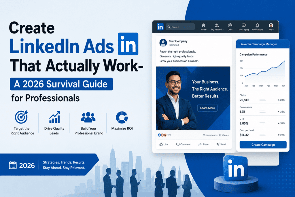 Create Linkedin Ads That Actually Work- A 2026 Survival Guide for Professionals